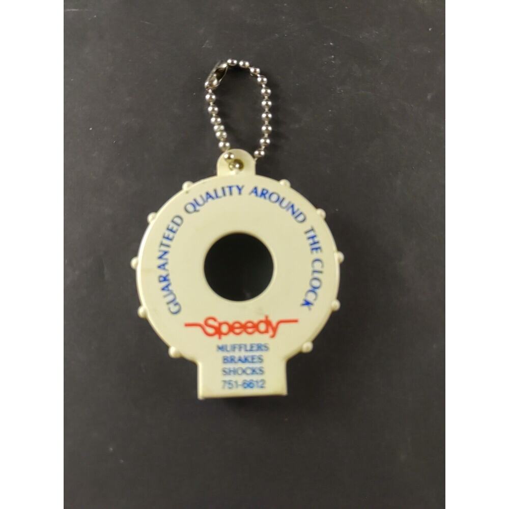 Speedy Muffle Brakes Shocks Bottle Opener Keychain